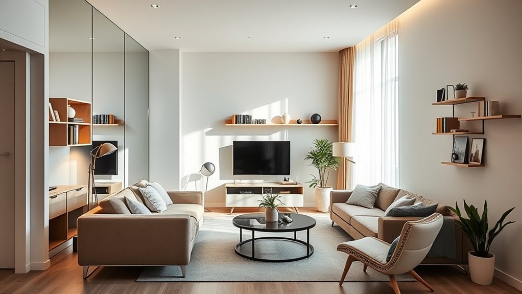 maximizing small space visuals