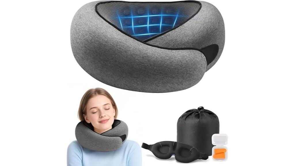 memory foam travel kit