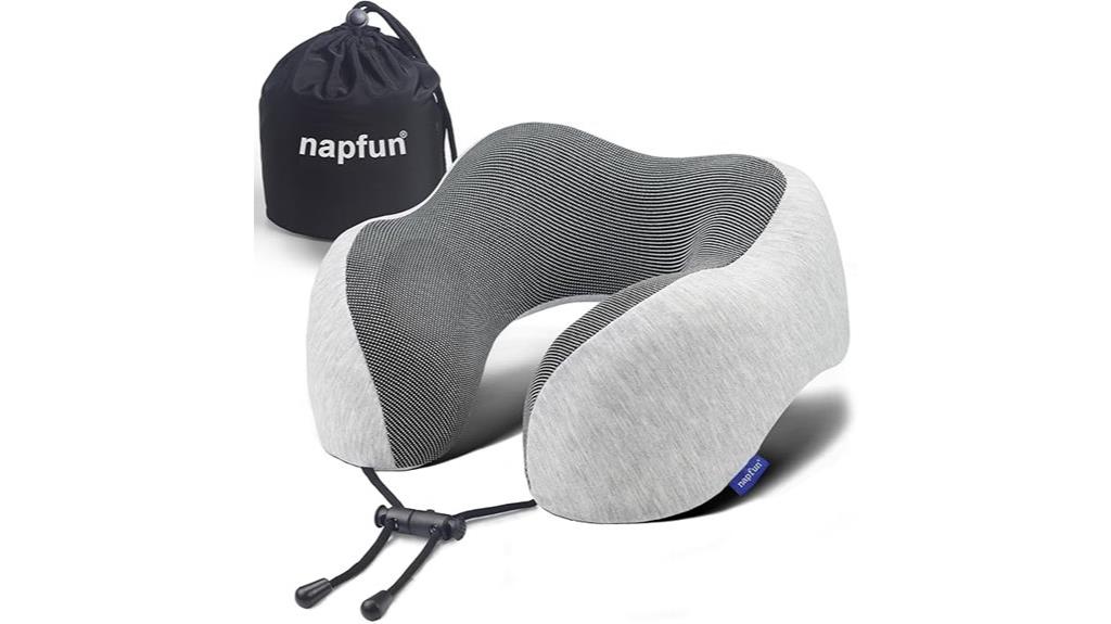 memory foam travel pillow