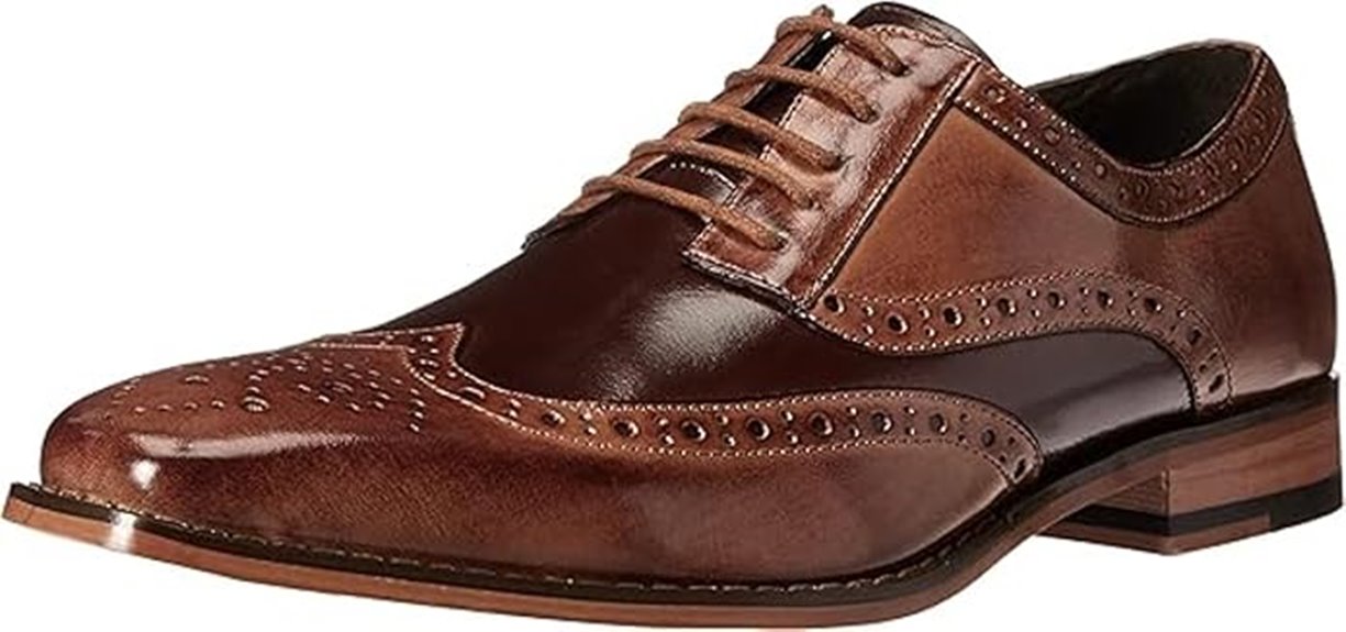 men s wingtip oxford shoes