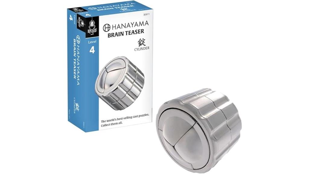 metal cylinder brain teaser