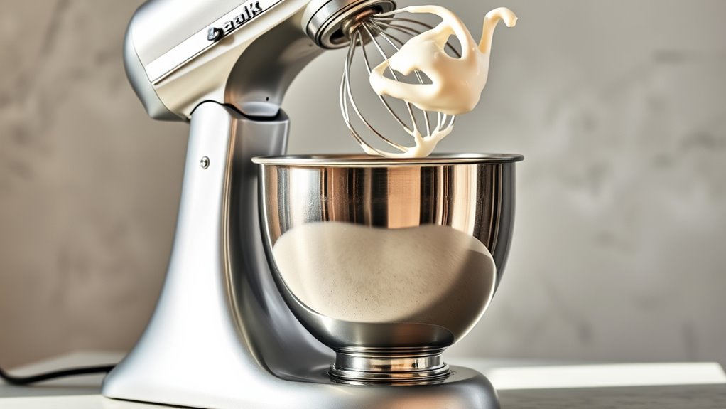 mixes doughs and batters