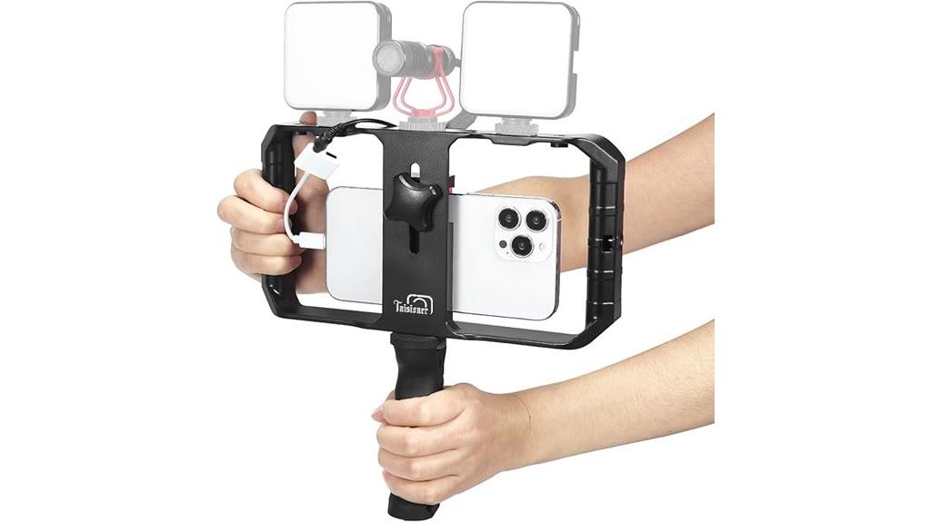 mobile filming stabilizer grip
