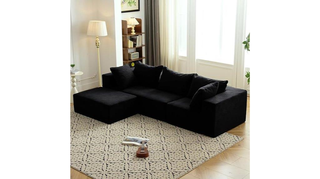 modular chaise sectional sofa