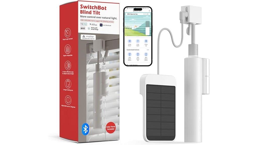 motorized smart blind tilt