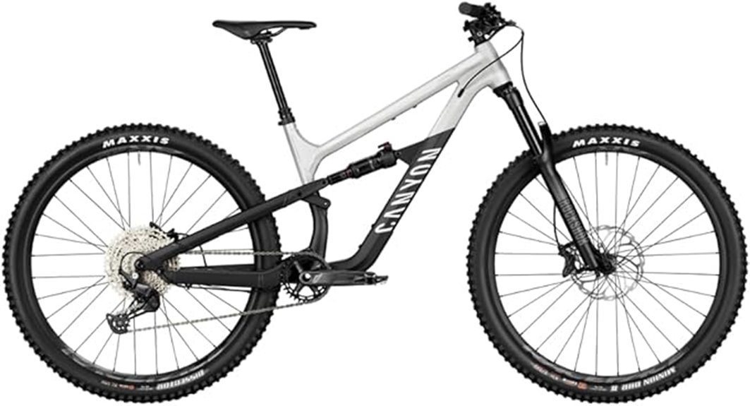 mountain bike with aluminum frame