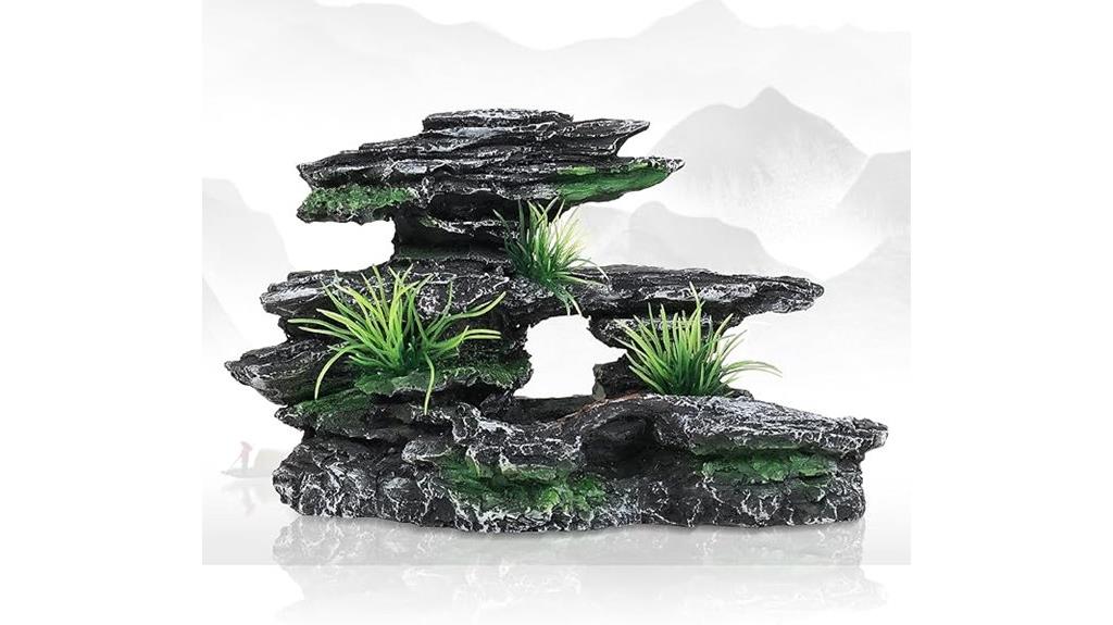 mountain view aquarium stone