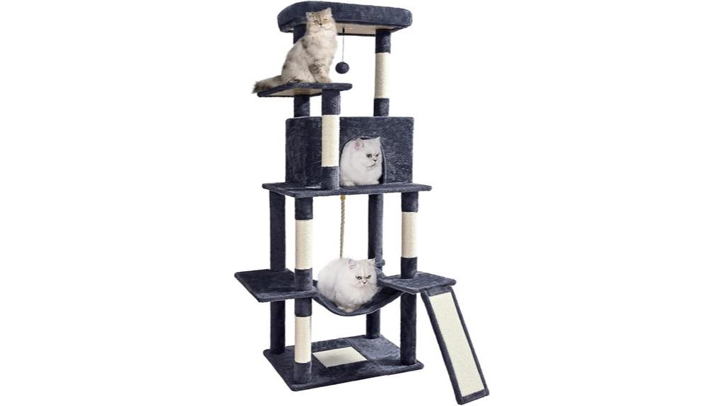 multi level cat tower