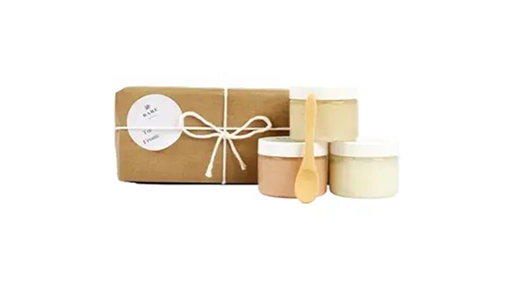 natural exfoliating body gift