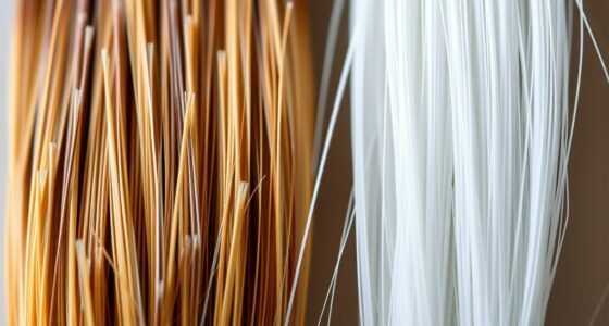 natural vs synthetic fibers