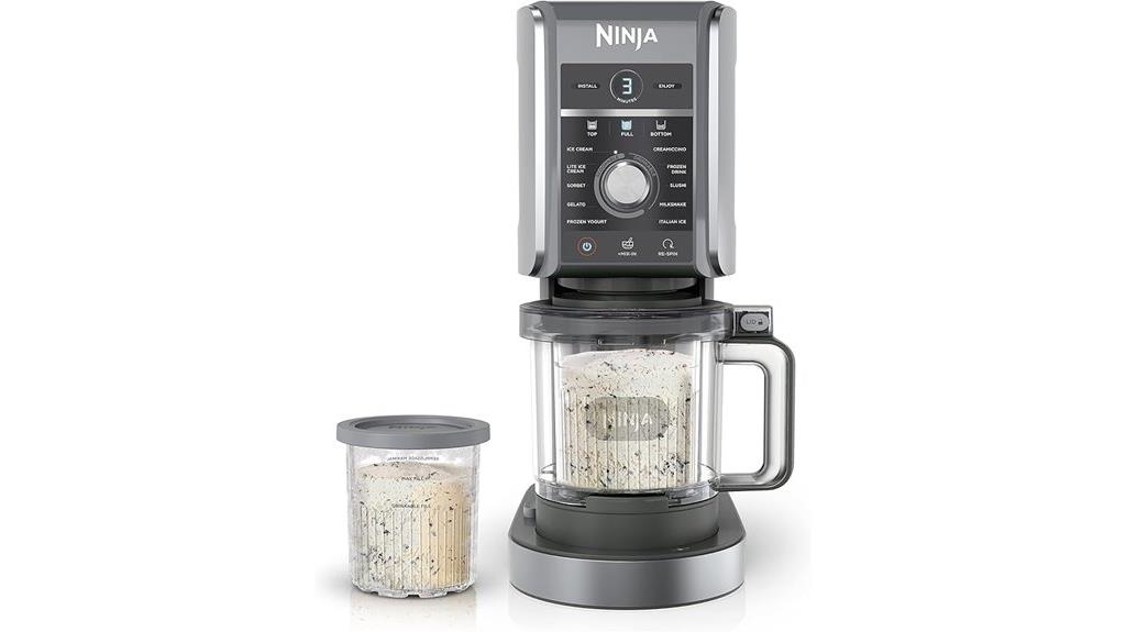 ninja deluxe ice cream maker