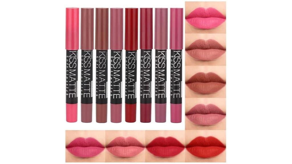 nude pink lipstick set