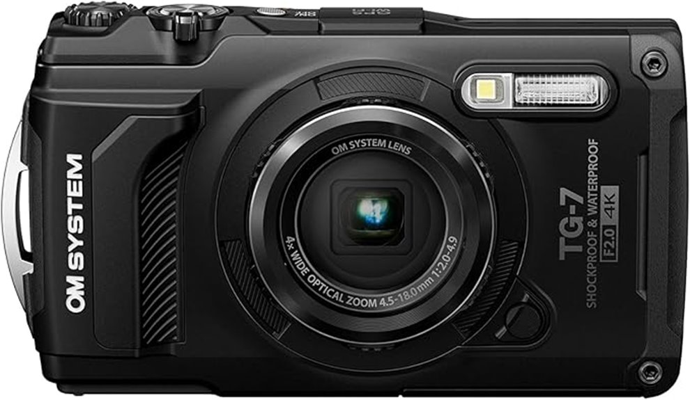 olympus tg 7 underwater camera