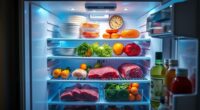 optimal fridge storage zones