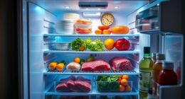 optimal fridge storage zones
