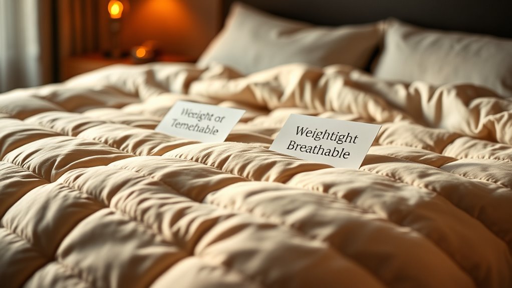 optimal weighted blanket selection