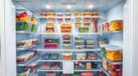 optimize freezer storage space