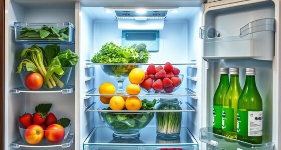 optimized food storage areas