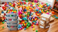 organize toys keep store donate