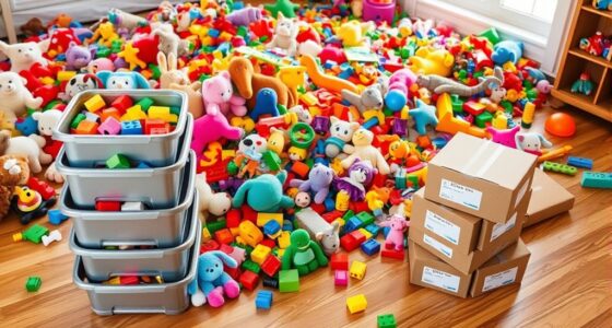 organize toys keep store donate