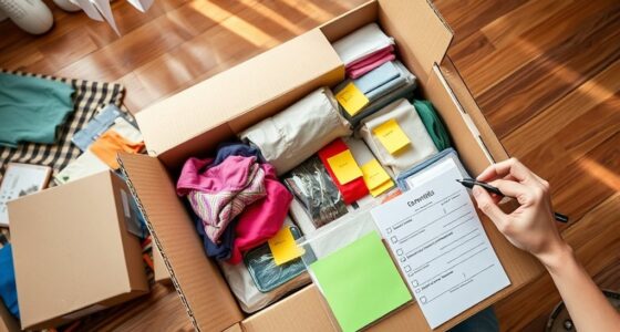 pack label prioritize items