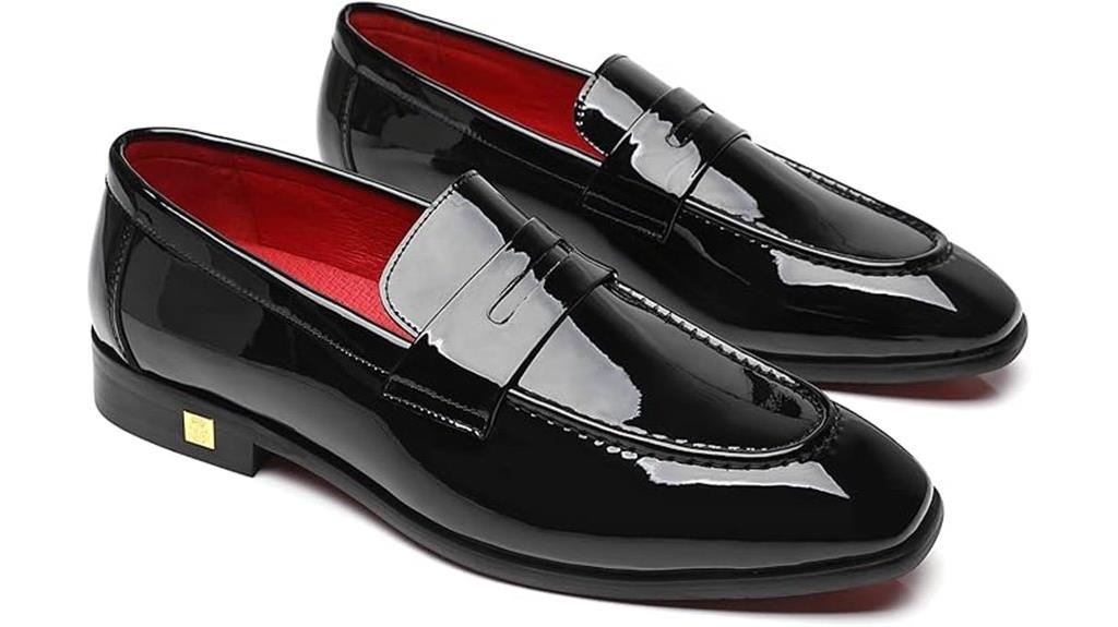 patent leather dress shoes