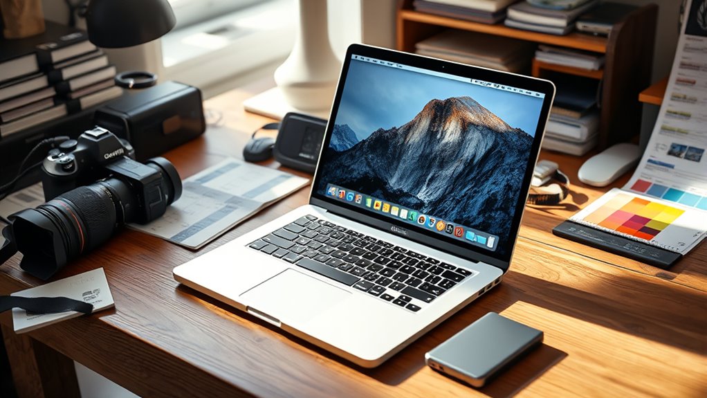 photography focused macbook features
