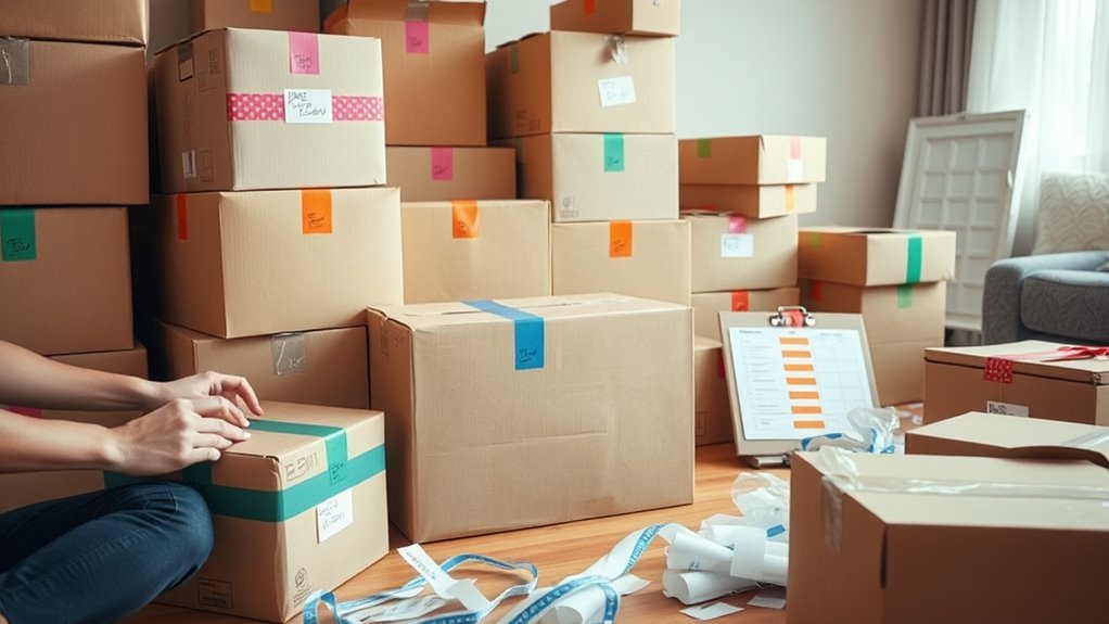 plan pack organize move