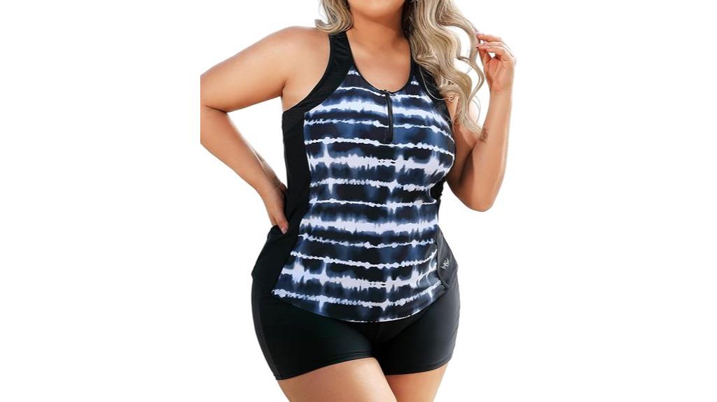 plus size tankini tops