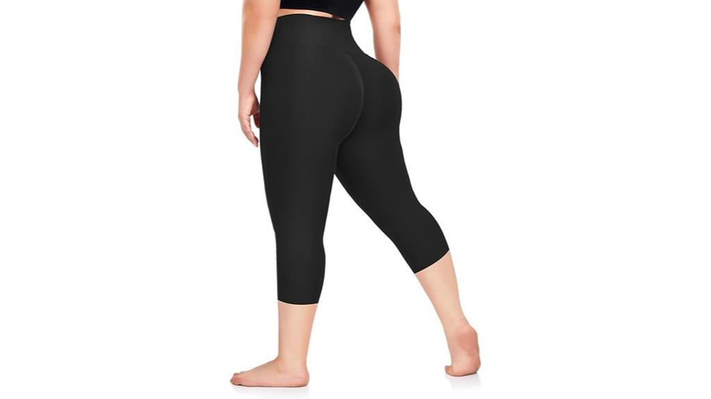 plus size tummy control leggings