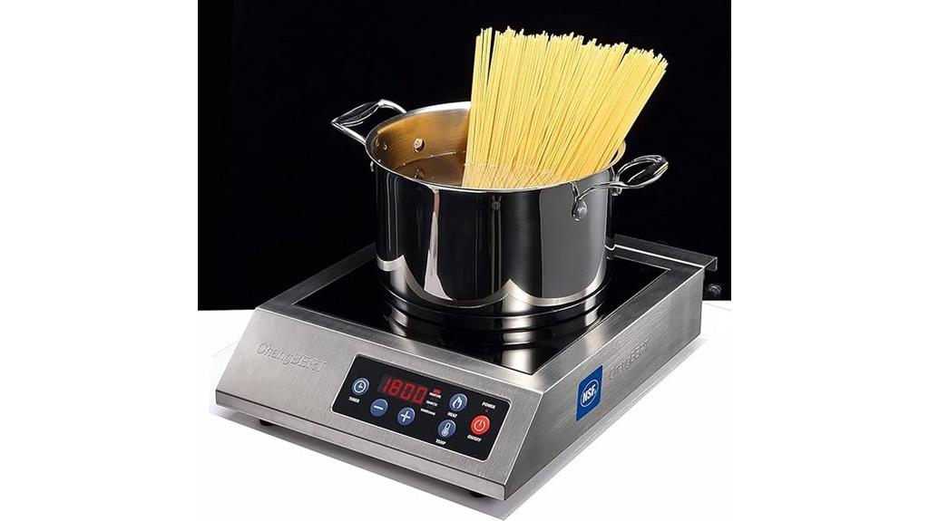 portable 1800w nsf cooktop