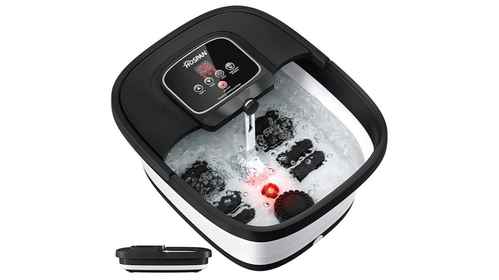 portable heated foot spa