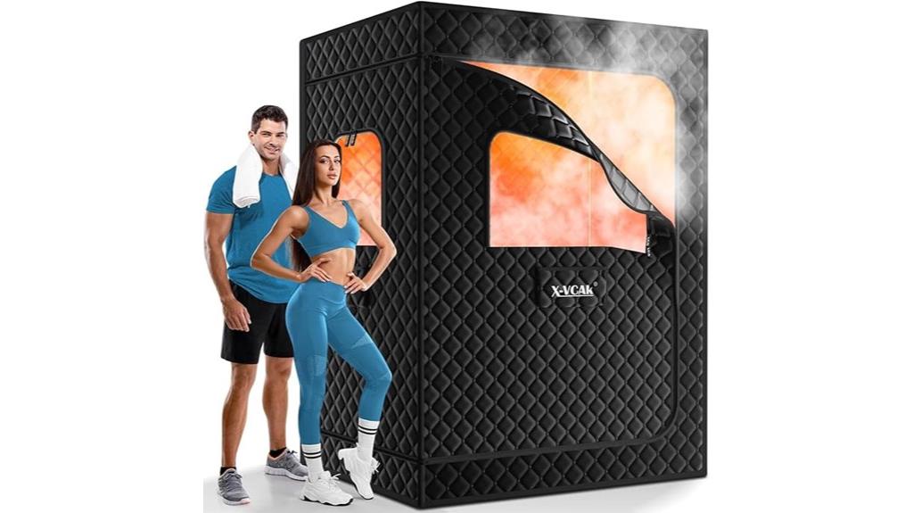 portable sauna with accessories