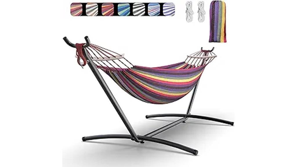 portable steel stand hammock