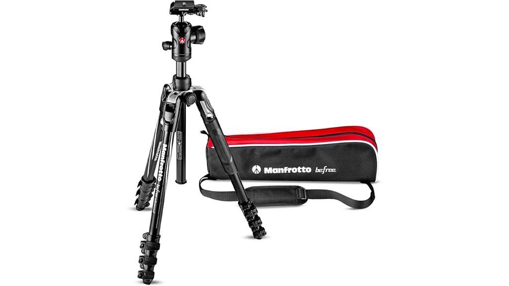 portable tripod with lever closure