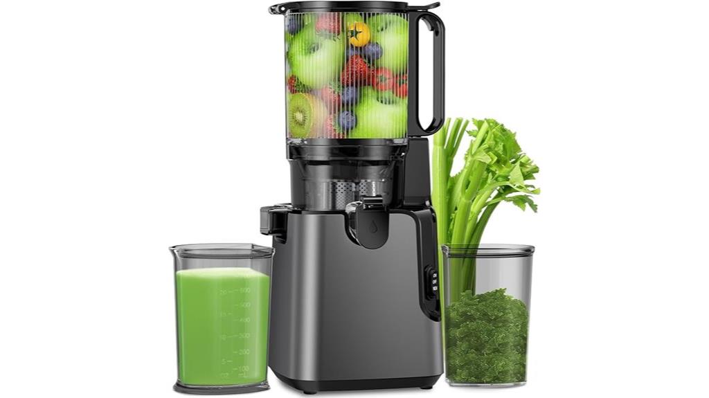 powerful juicer with chute