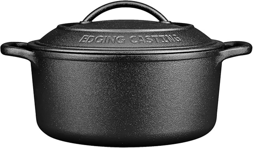 pre seasoned cast iron