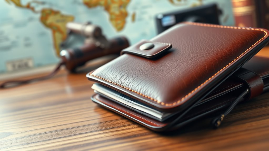 premium leather travel accessories