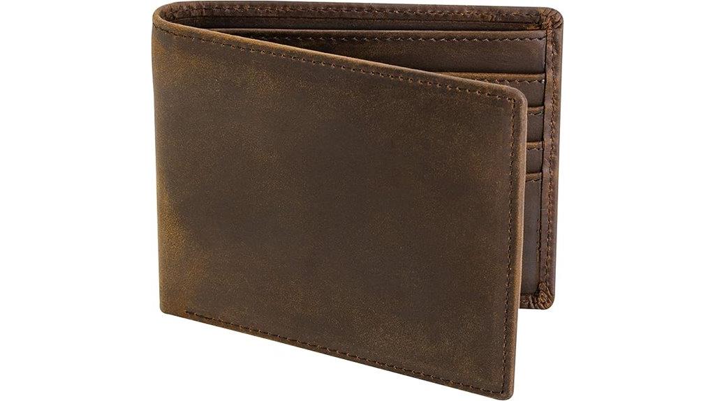 premium rfid leather wallet
