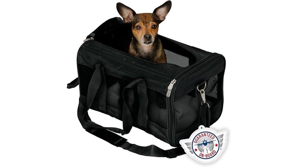 premium soft sided pet carrier