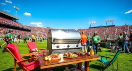 premium tailgating grill selection