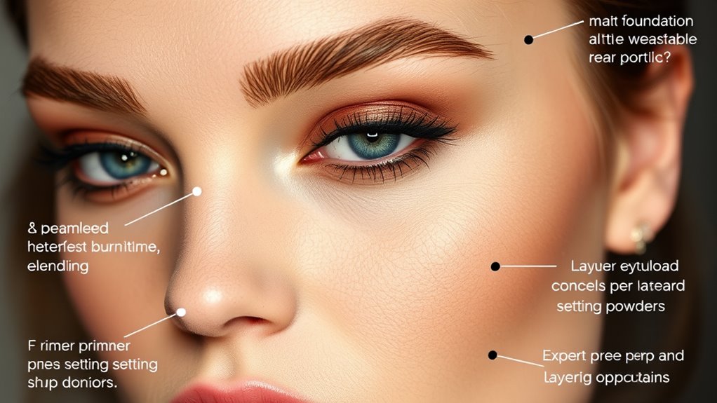 prep layer long lasting makeup