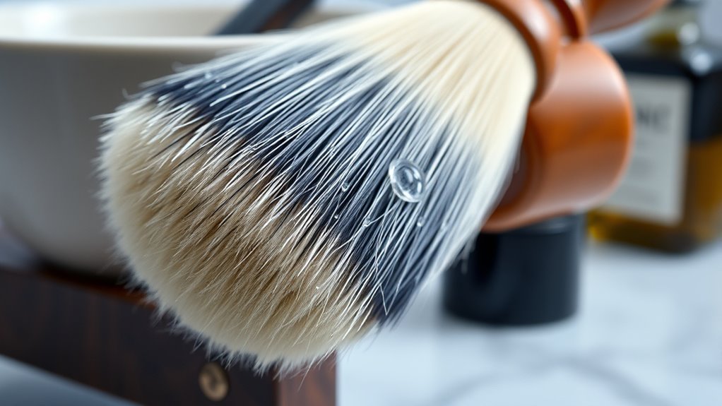 proper brush drying techniques