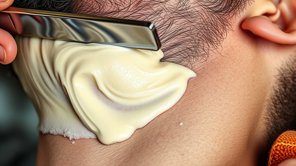 proper razor and cream care