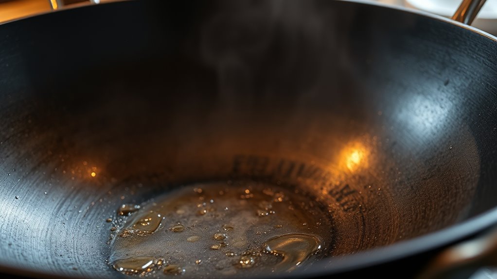 proper wok maintenance and techniques