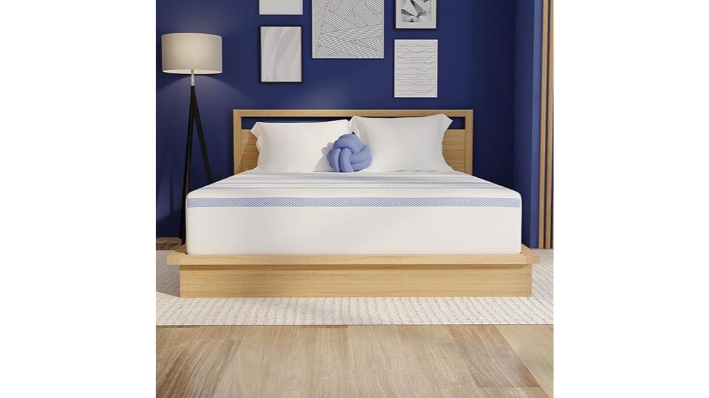 queen sized gel foam mattress