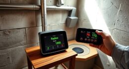 radon testing and mitigation