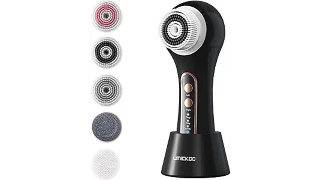 rechargeable facial cleansing brush