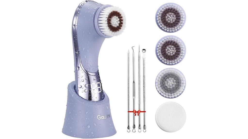 rechargeable waterproof face scrubber