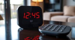 remote control time temperature